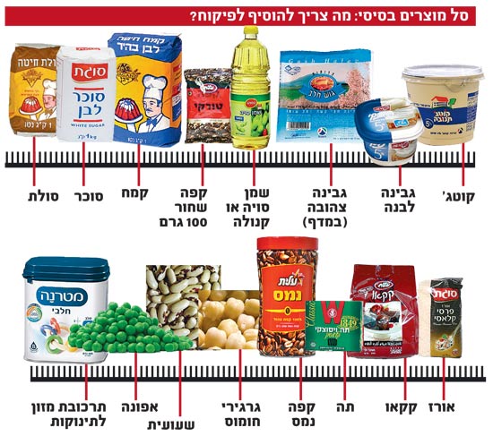 סל מוצרים בסיסי / צלם: תמר מצפי, אריאל ירוזולימסקי, איל יצהר, עינת לברון, יחצ